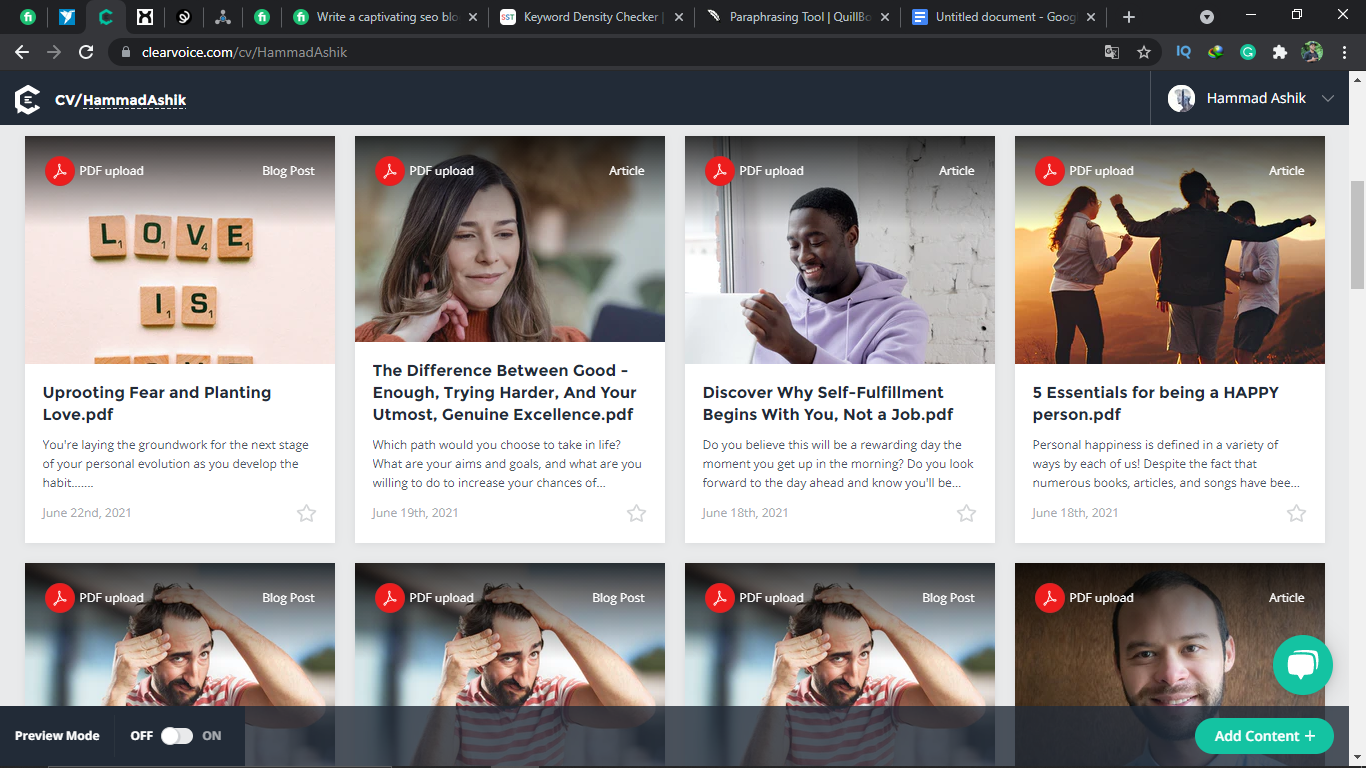 I will write for your blog post and article