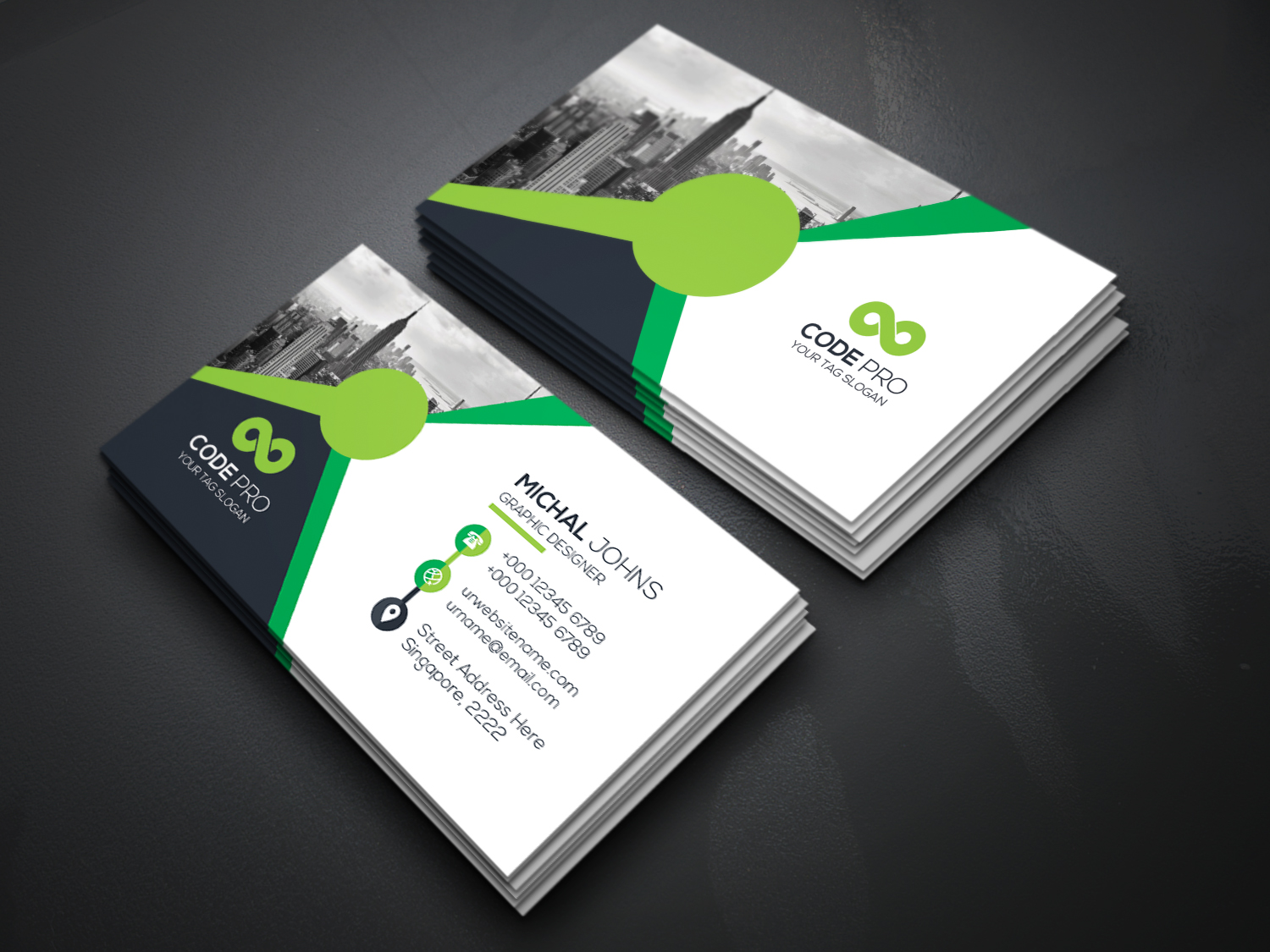 I will design stunning 2 business cards within 12 hours