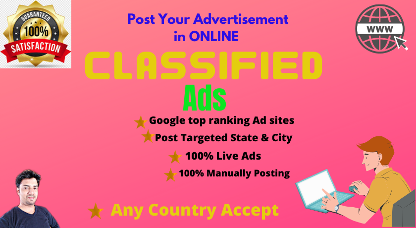 I will Post Your Ad 40 Top High Authority Classified Ads Posting Sites 