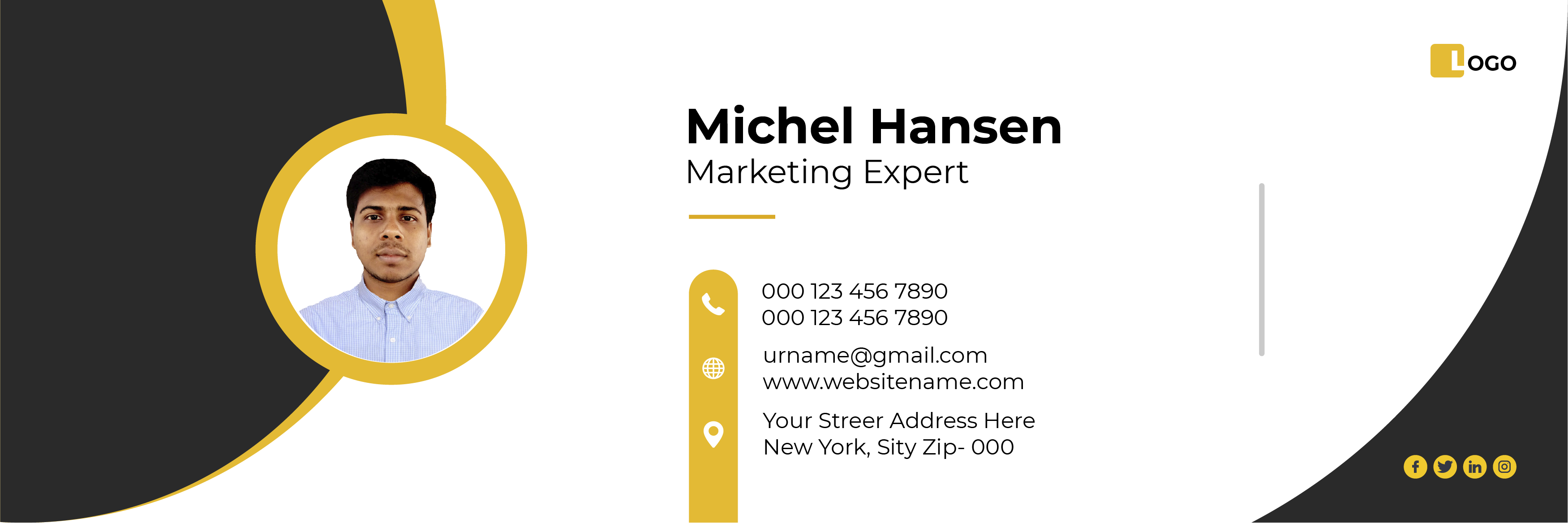 clickable email signature with HTML 6 hours