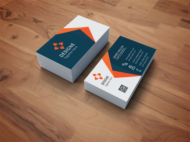 I will do design Luxury business card with two concepts