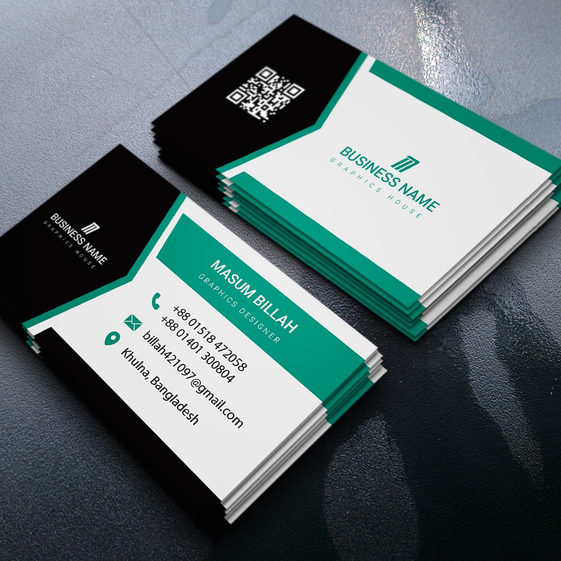 I will do professional, elegant, and luxury business card design
