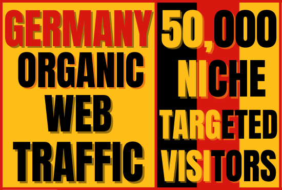 I will bring keyword targeted real Germany web traffi...