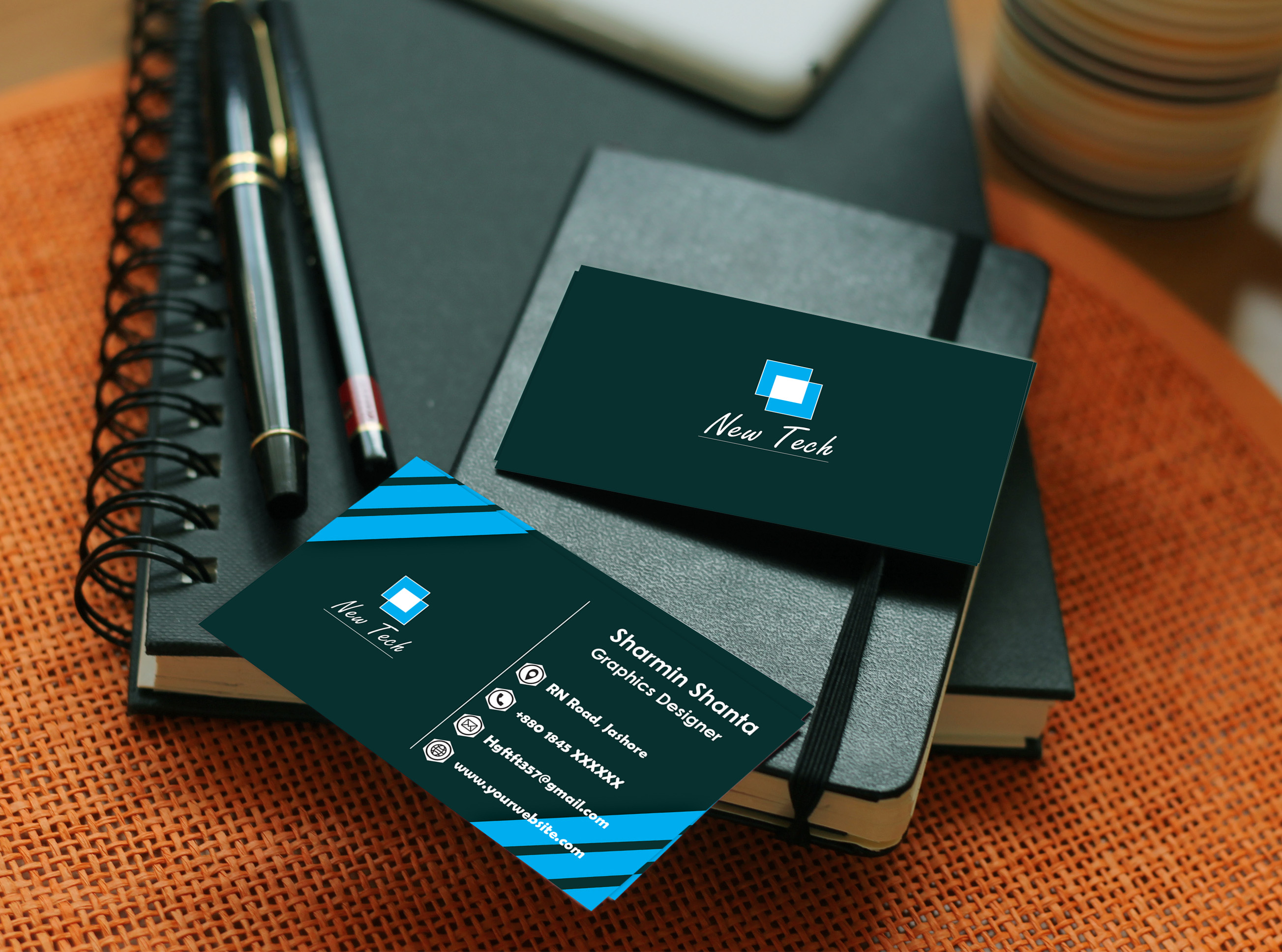 I will design marvelous business card for you