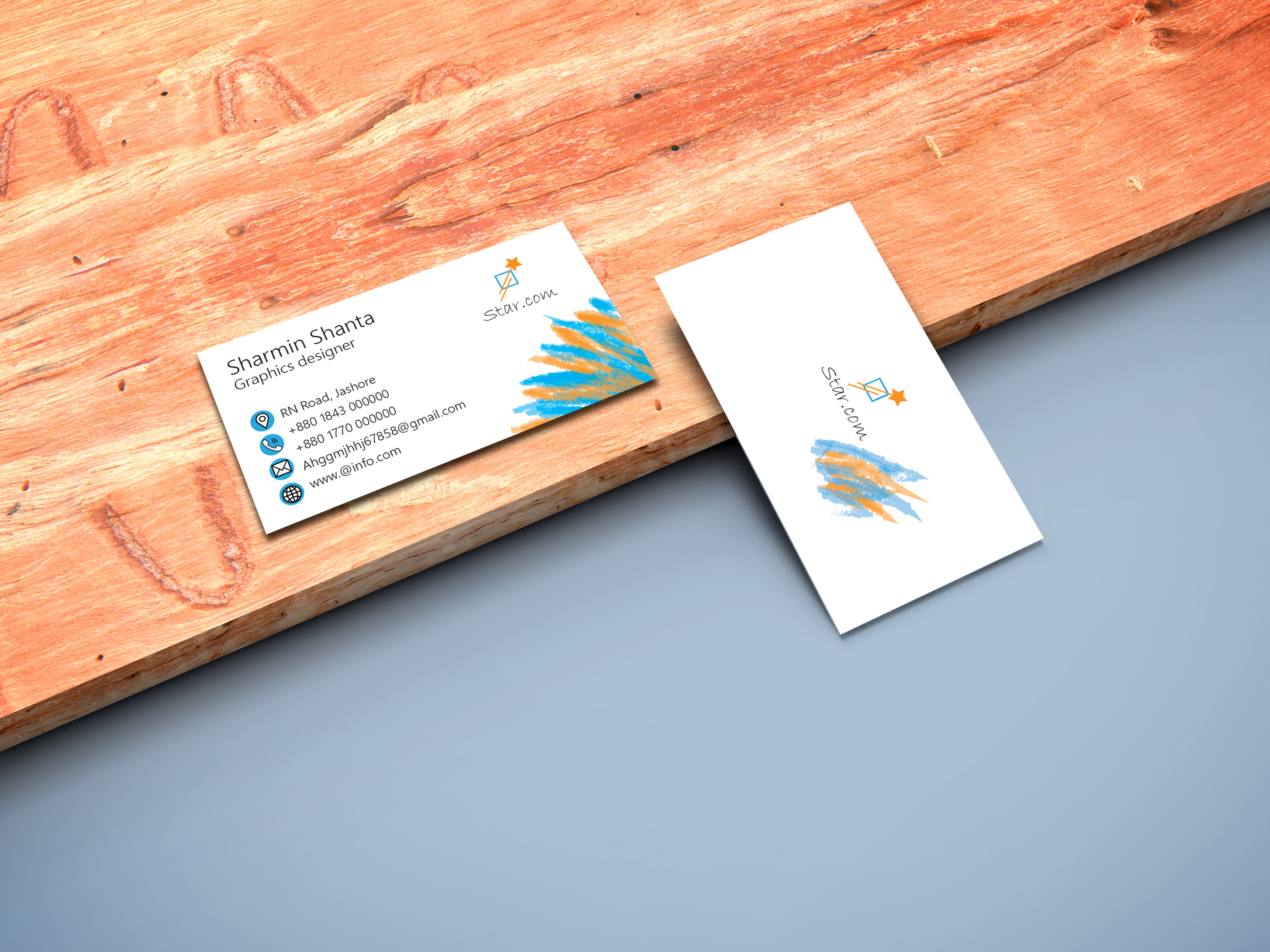 I will design marvelous business card for you