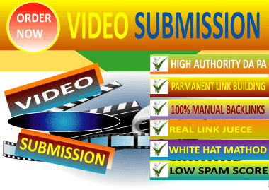 Manually Submit Video, 50 Video Sharing Submission Pr10 Sites