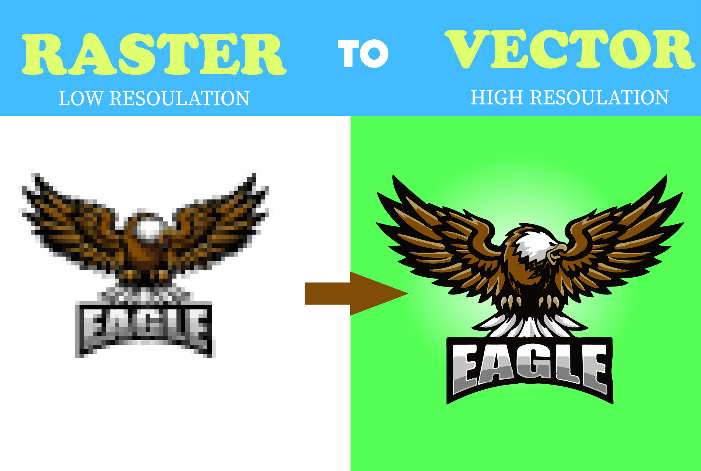 I will do I will do vector tracing redo repair modify edit fix