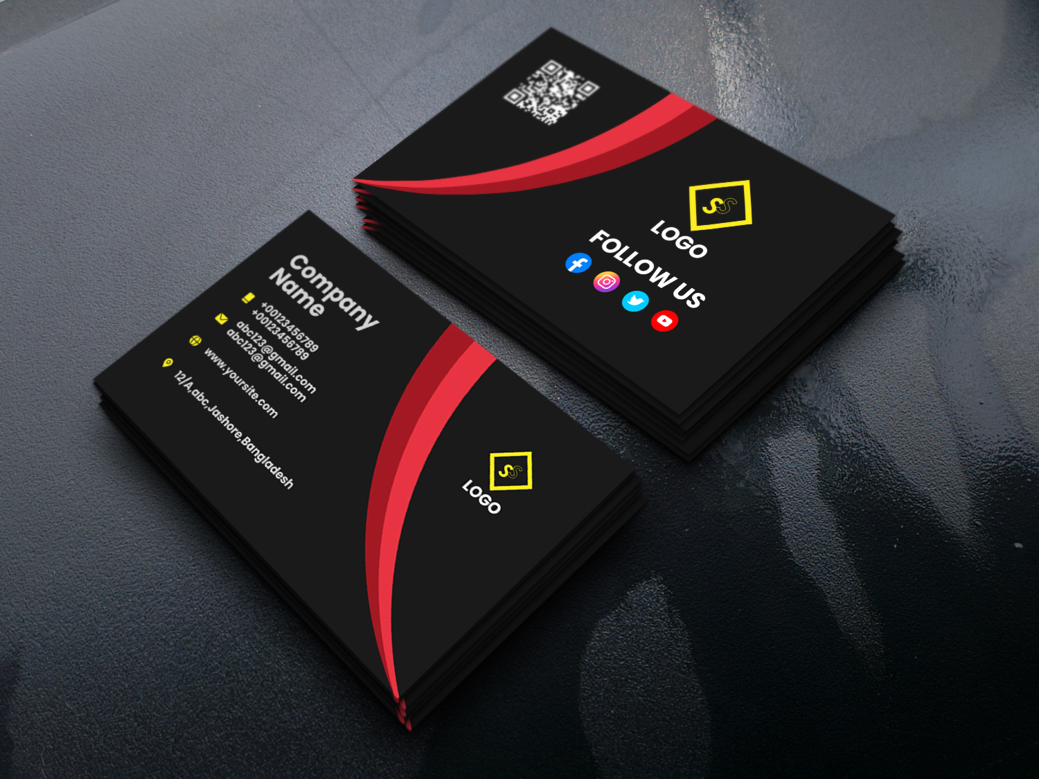 I will design professional business card and do 3 rea...