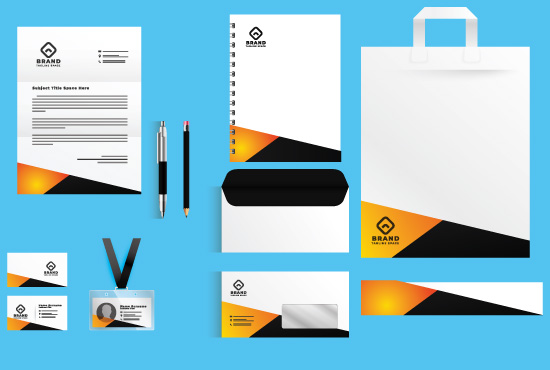 I will do professional & Unique Corporate Identity Design.