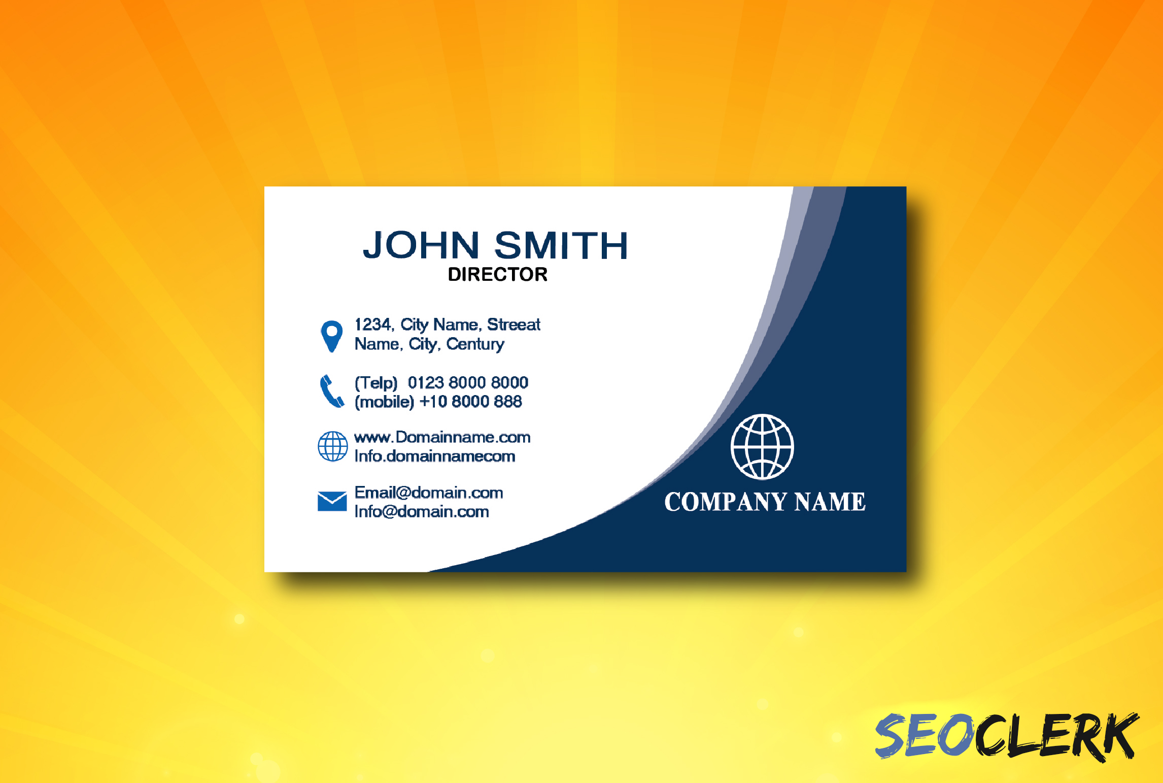 I will provide business card design service