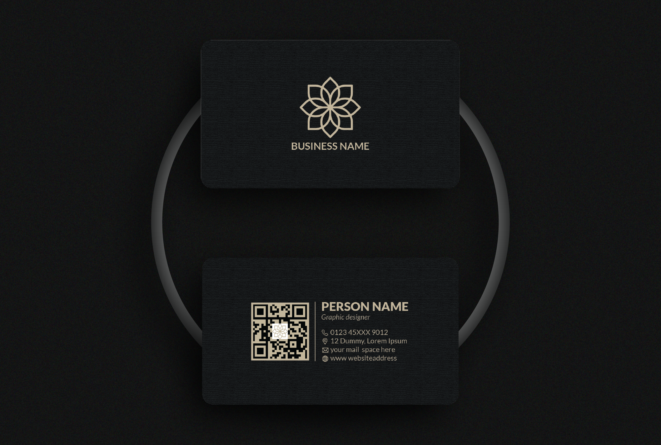 I will design professional and premium quality business card for you within 24 hours
