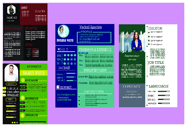 I Will make a professional Brochure and Resume Design