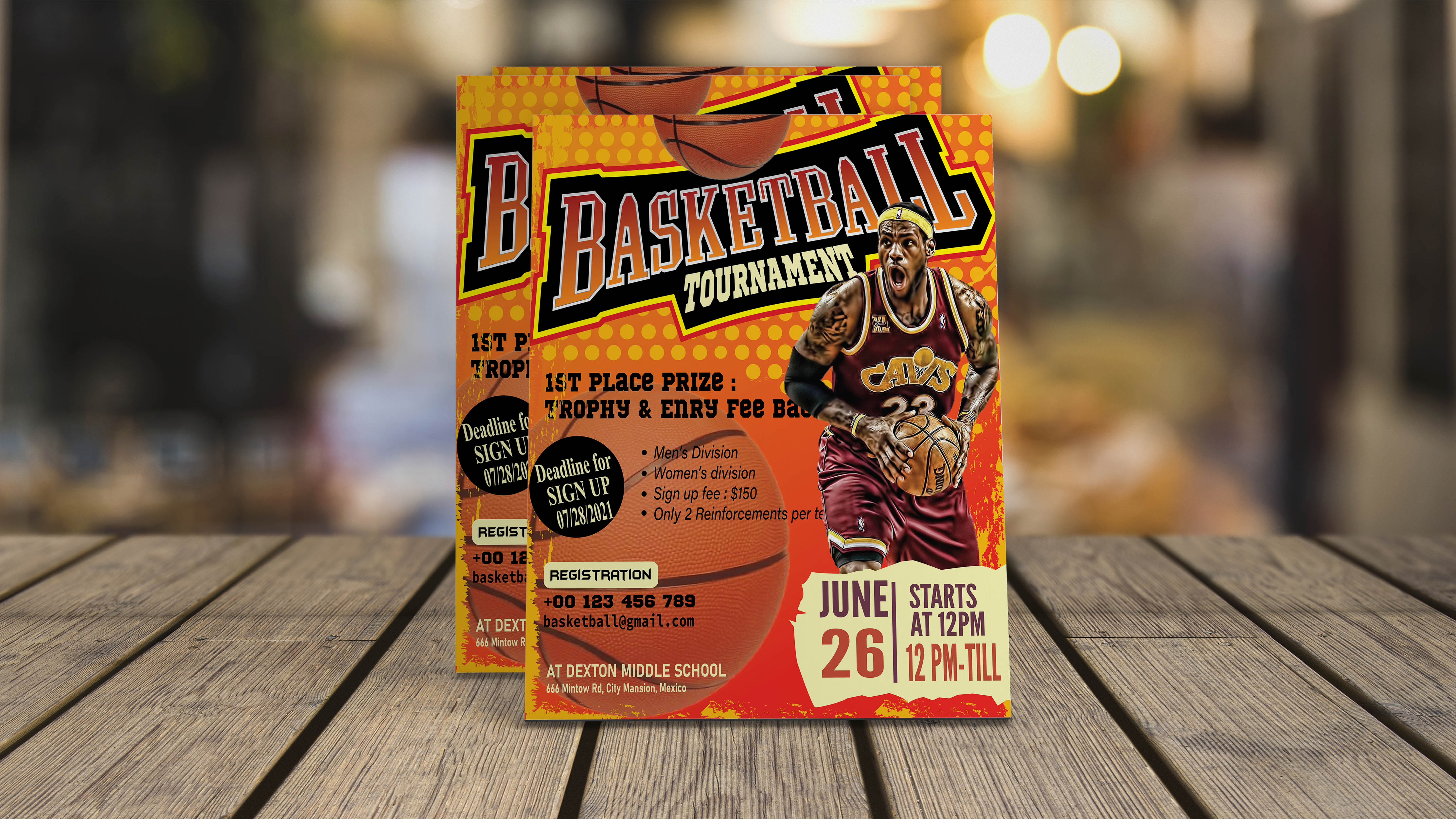 I will design an Amazing Professional Business Flyer or Sports Flyer or Event Flyer in 05 hours