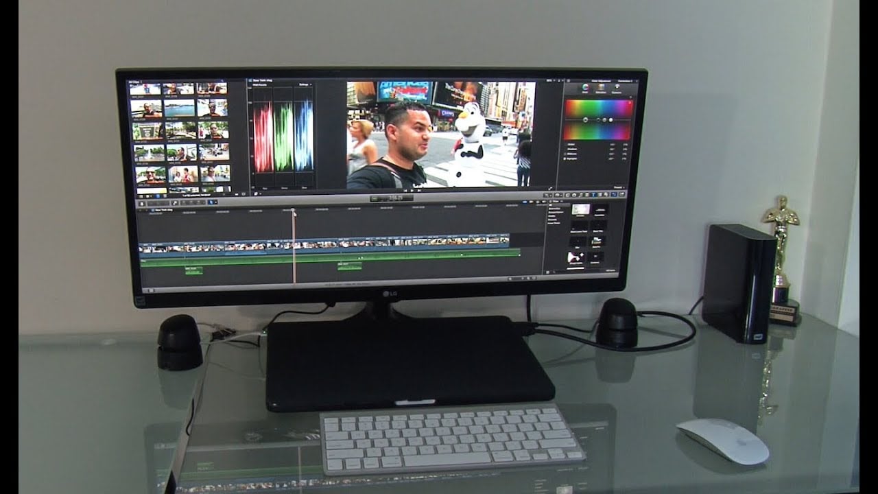 Professional Video Editing, Mixing