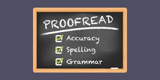 I will proofread your PDF, content images and documents