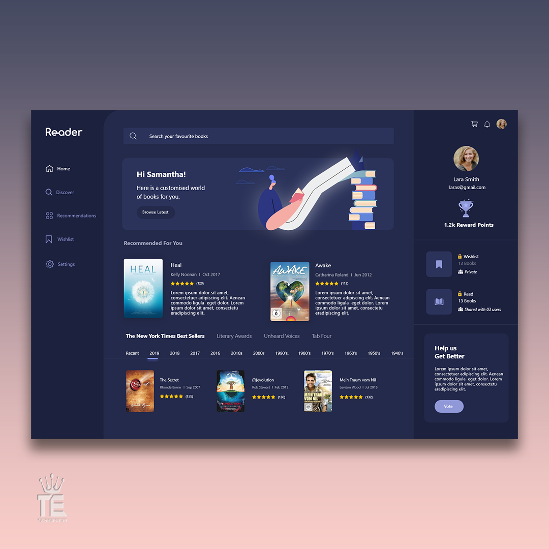 I will do professional UI UX design for web and app