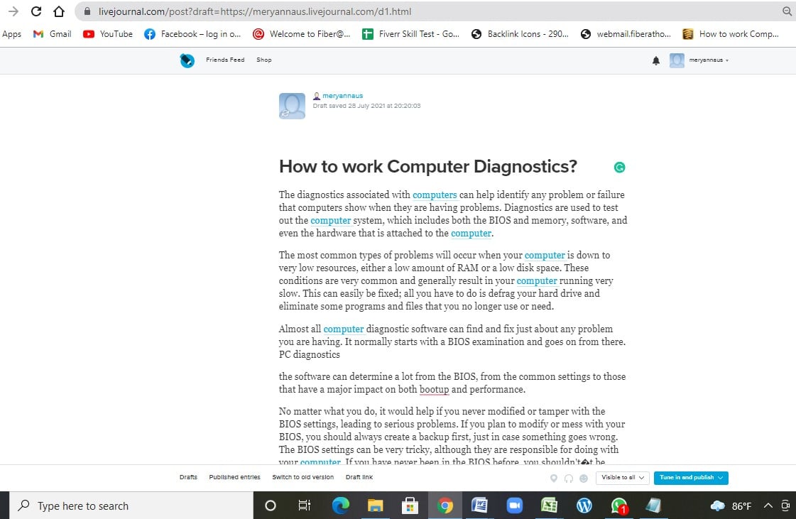 I will be a personal virtual assistant to support digital marketing, social media, Dta Entry