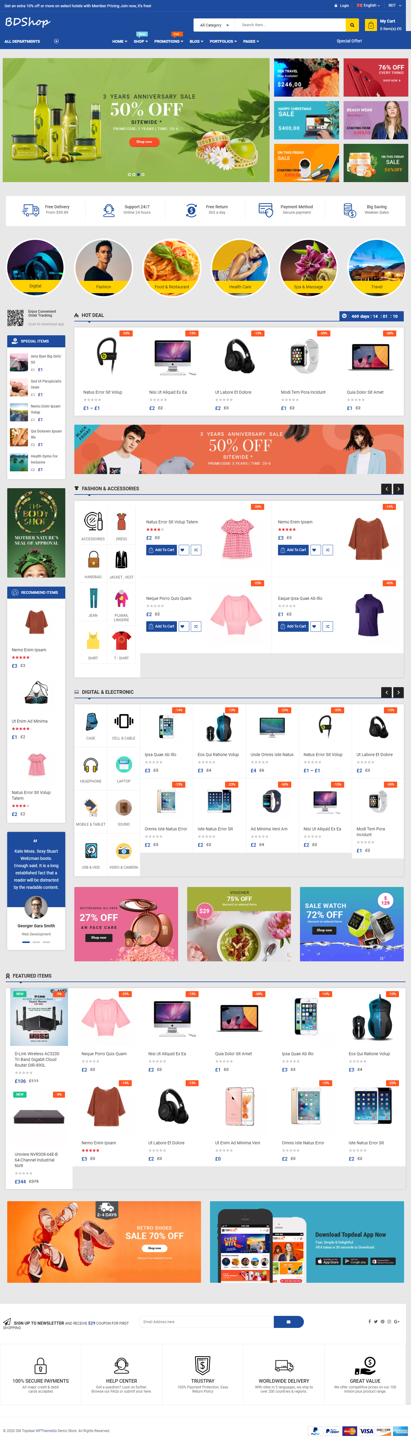 I will create an ecommerce multi vendor website using woocommerce