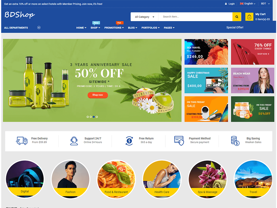 I will create landing page using elementor