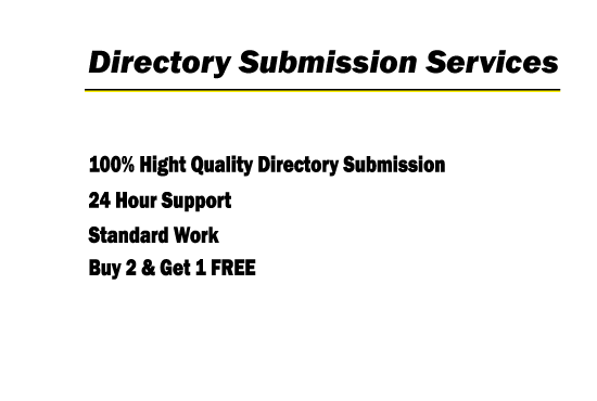 Guranteed offer 100 HQ directory submission backlinks for google rank