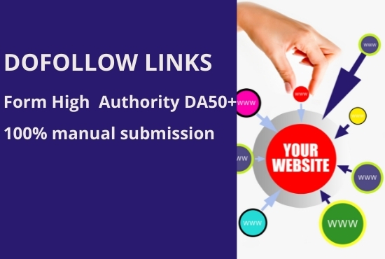 I will do 100 manual high domain authority SEO profile backlinks