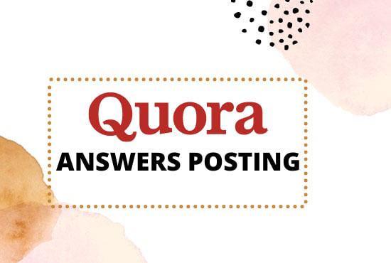 Get 20 high quality quora answer related to your keyword and URL