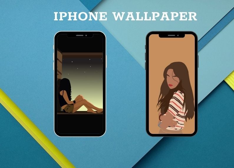 I will draw a phone wallpaper picture for you