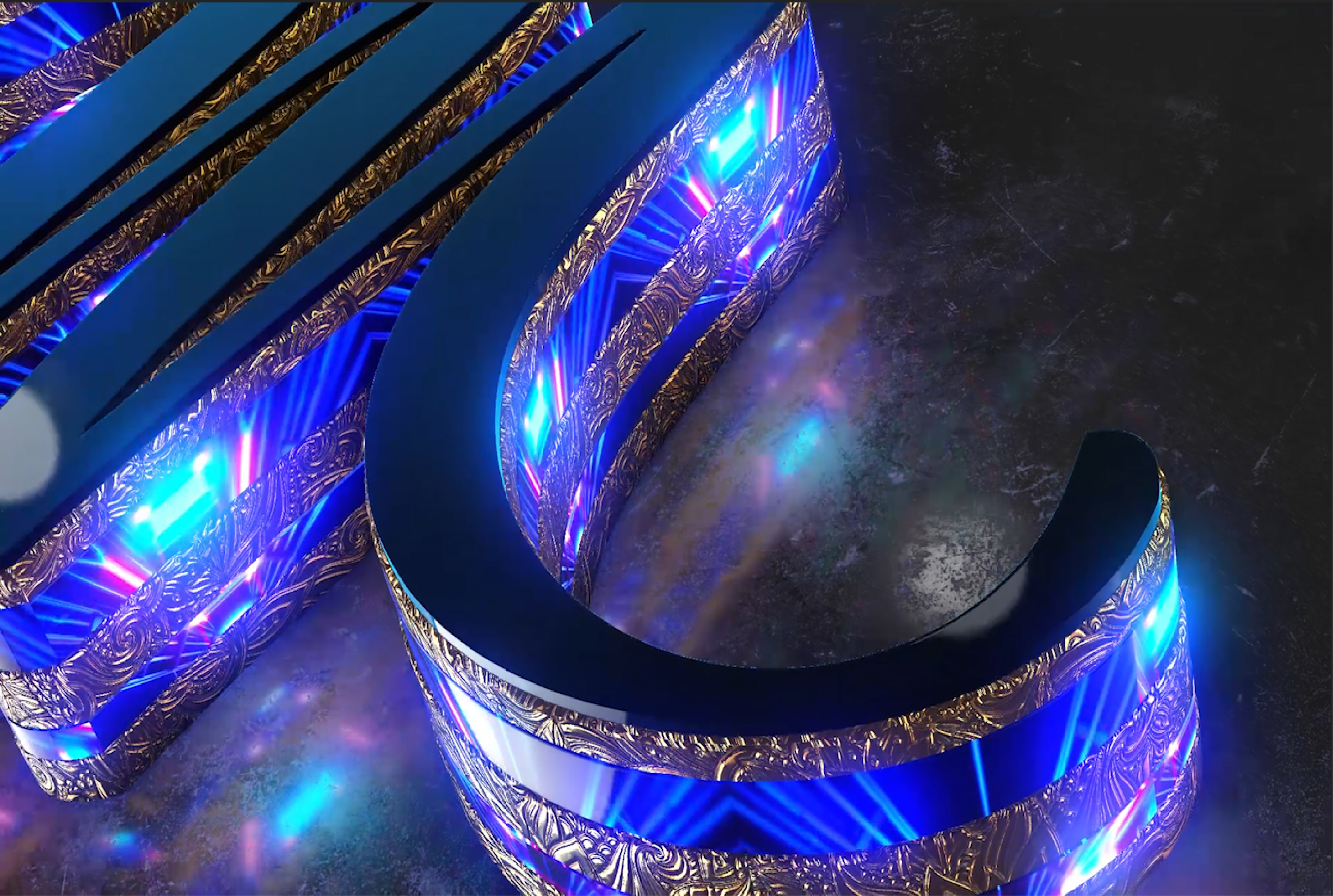 I will create custom 3d cinematic and neon logo animation intros