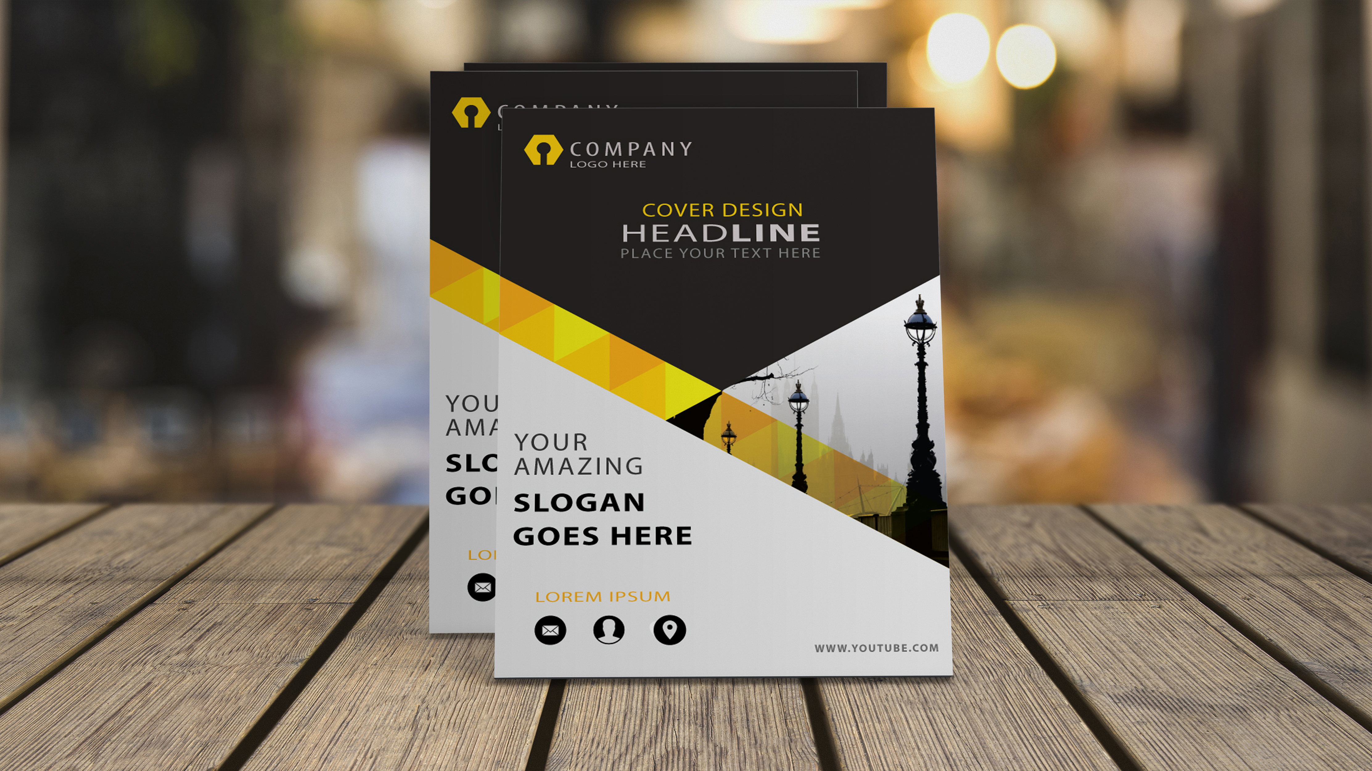 I will design business logo and flyer