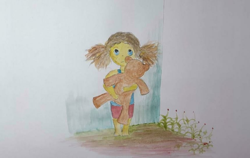 I will draw amazing watercolor children book
