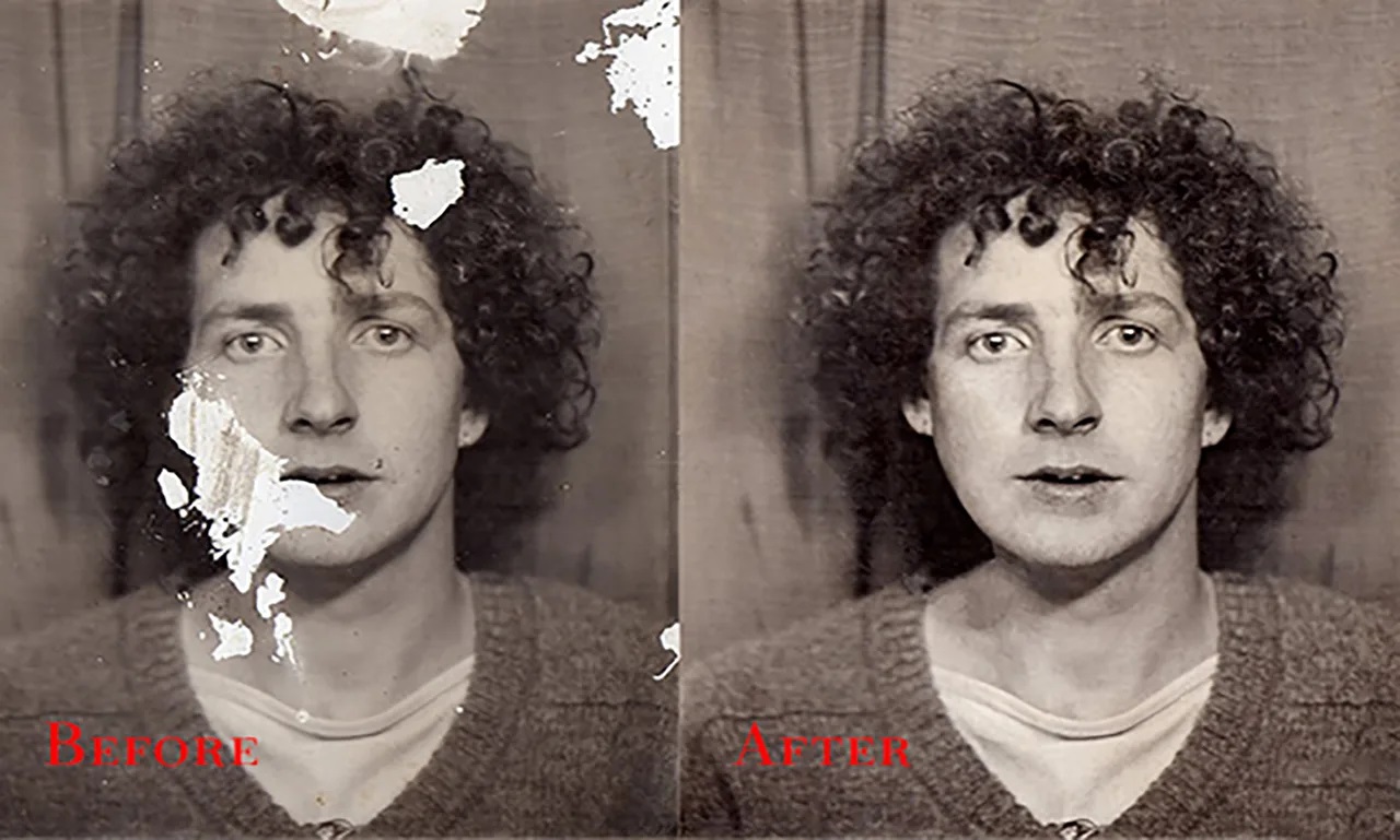 I will do old damaged photo repair and restoration in 2 hours