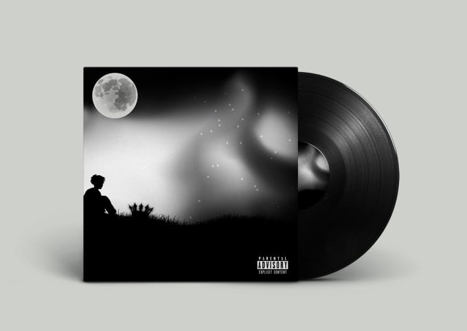 I will make an artwork for your single or album