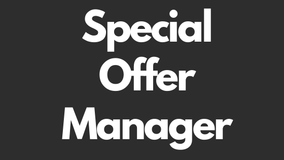 Special Offer Manager- easy way to Make More Money On...