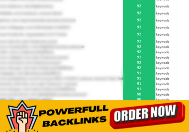 I will do high authority SEO Profiles Backlinks DA 50-99 linkbuilding rank top