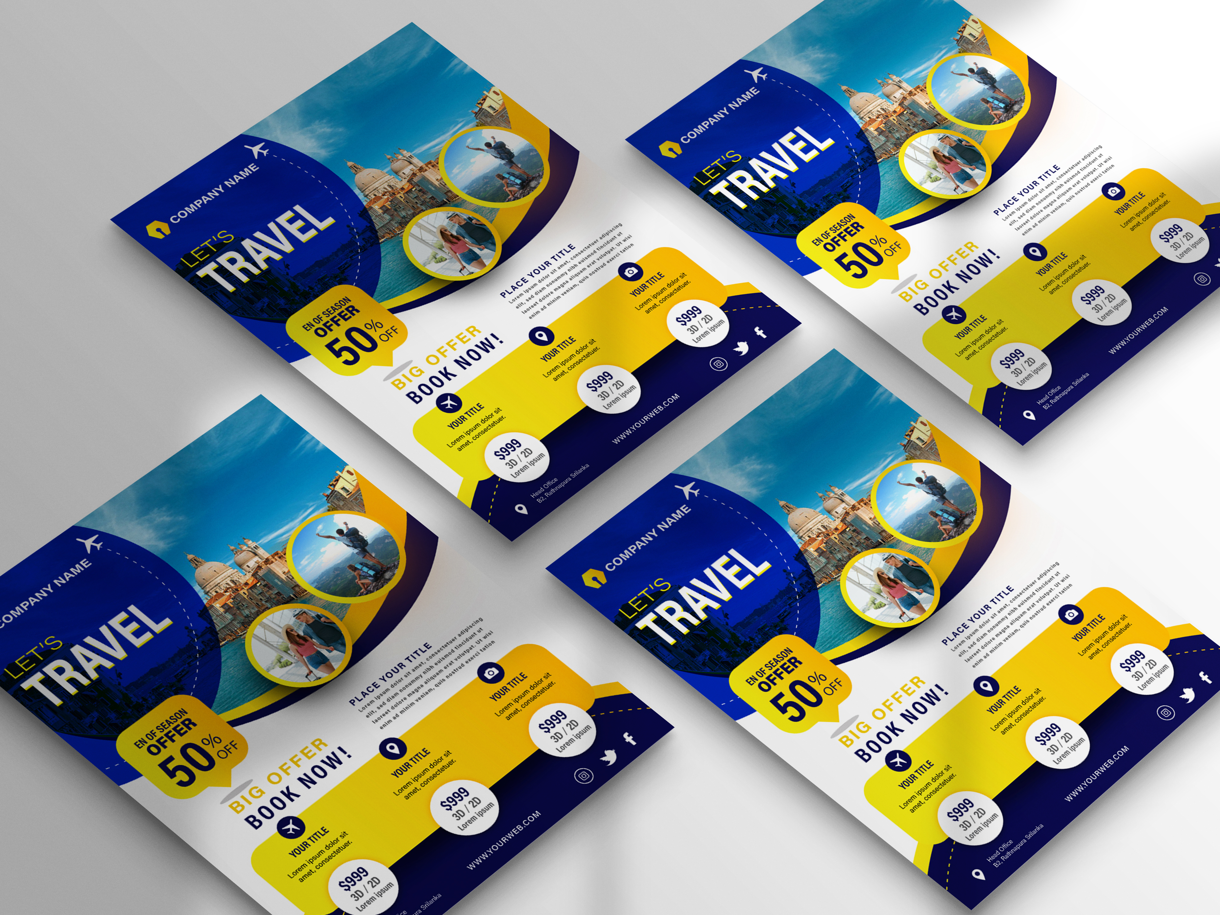 I will design a professional flyer design in your business 