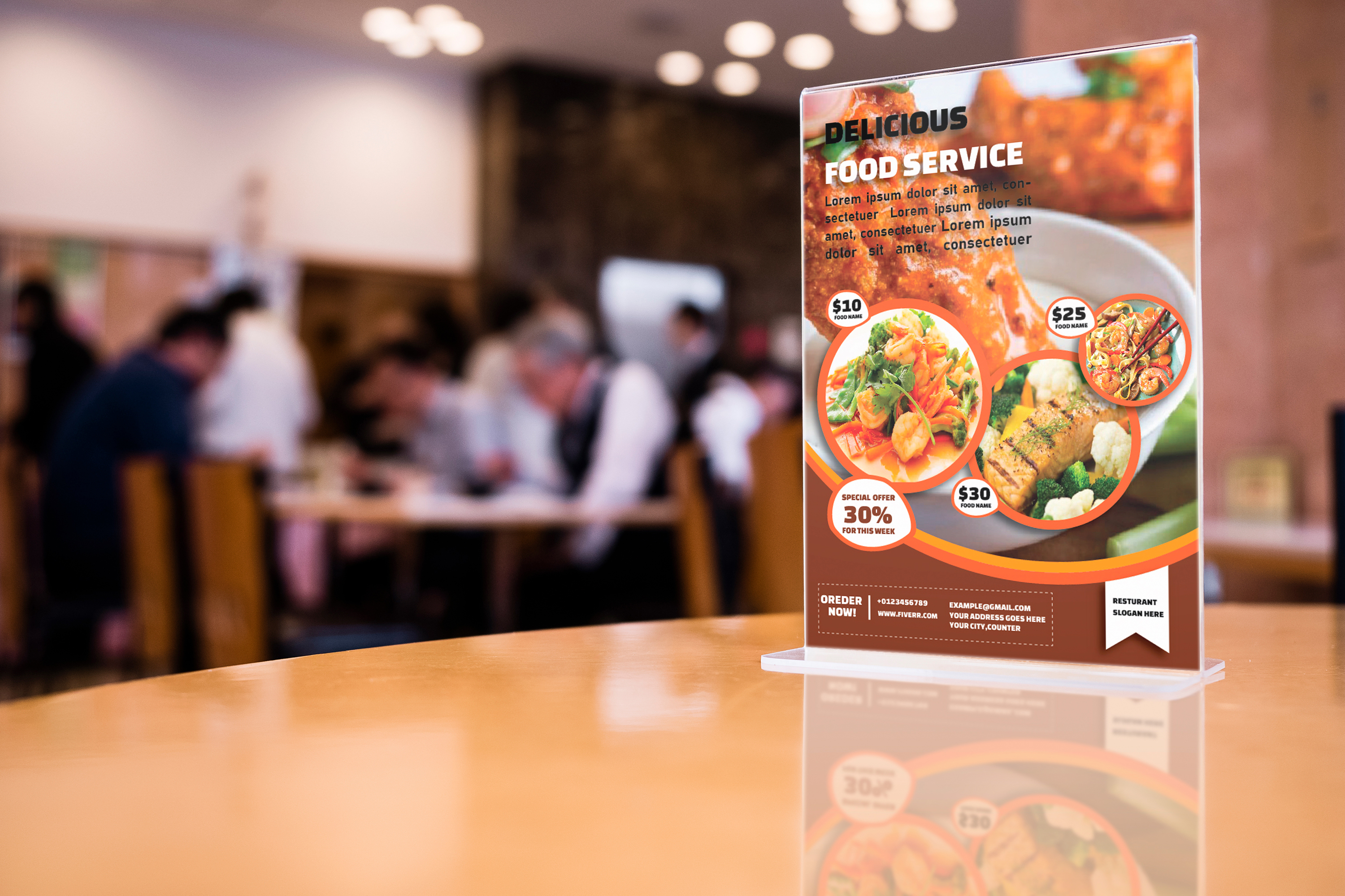 I will design a professional flyer design in your business 