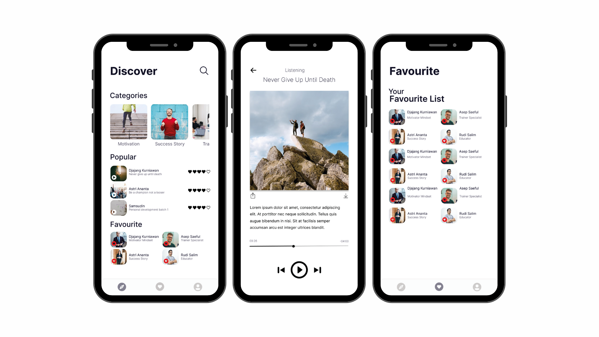I will create a professional UI design