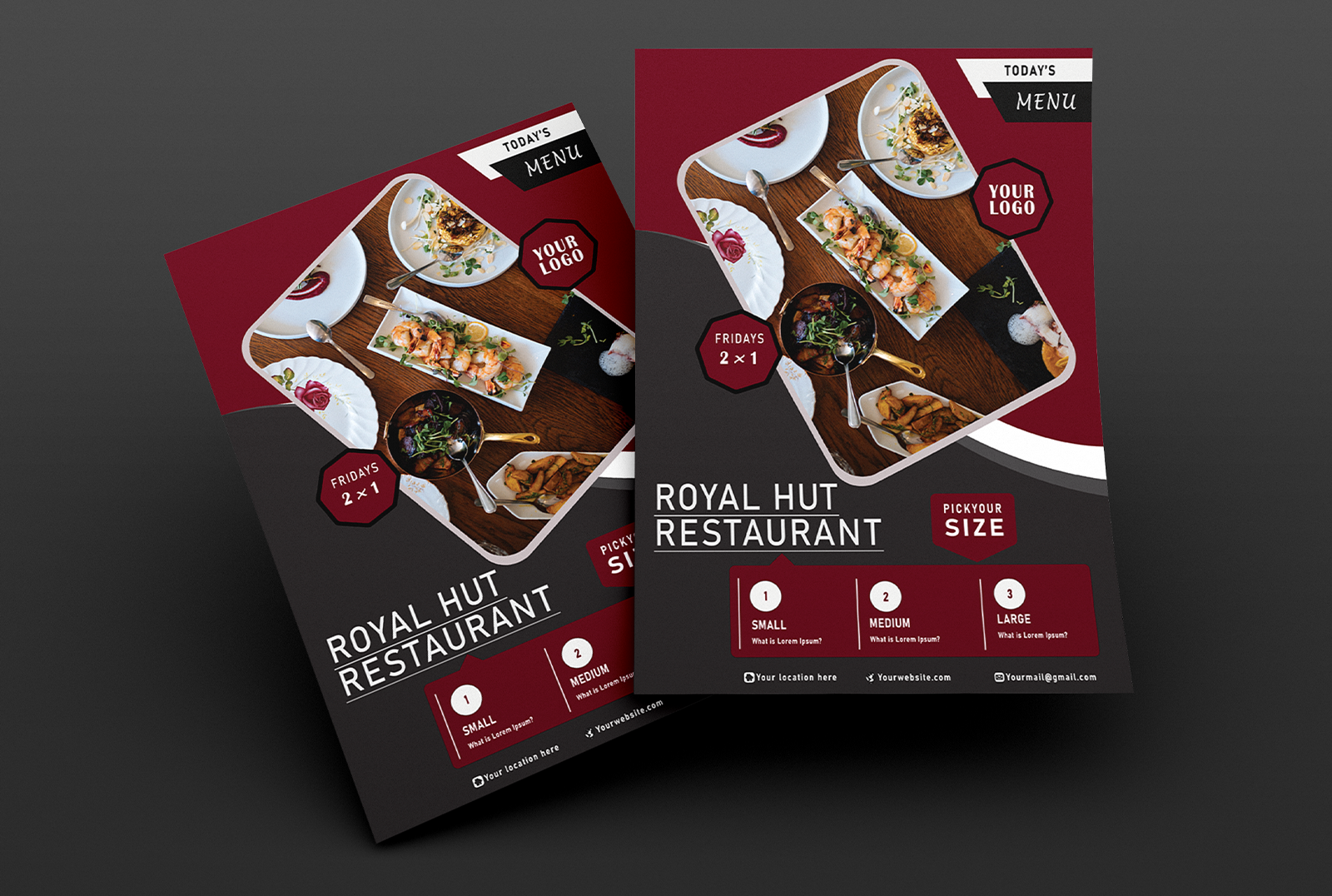 I will create professional flyer and brochure for your business