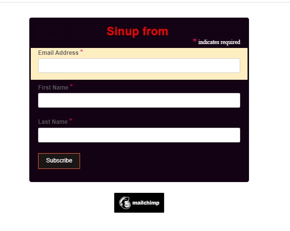 I will do email marketing with mail chimp