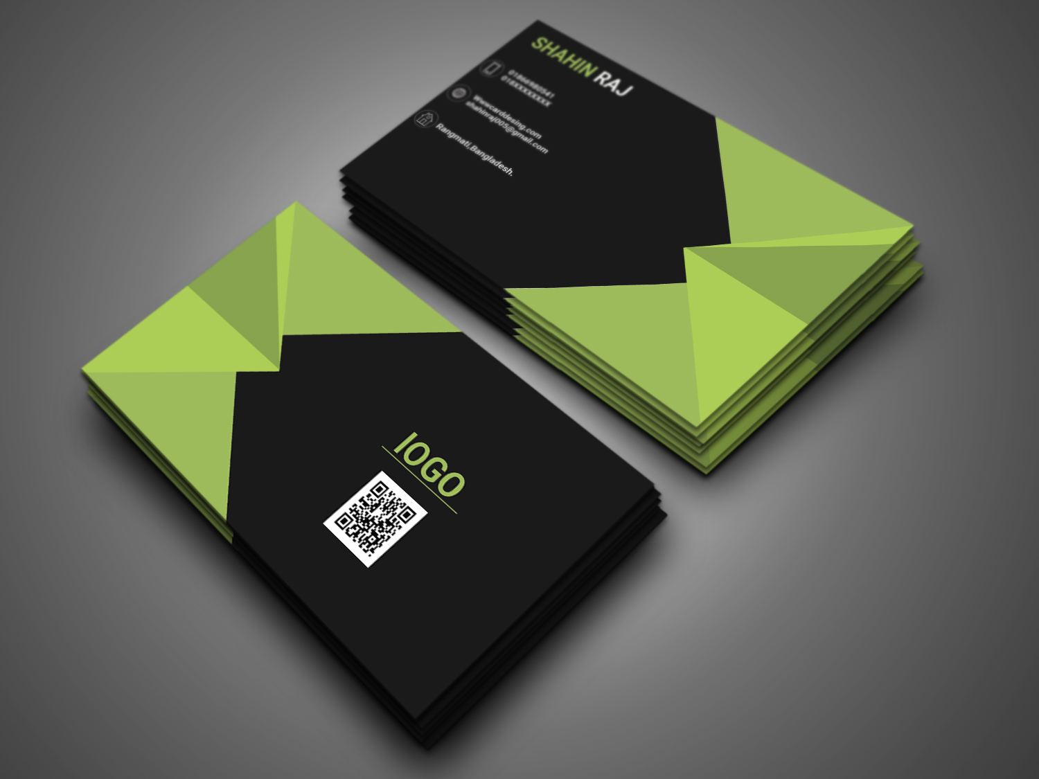I will do design luxury business and minimalist logo card in 24 hour 