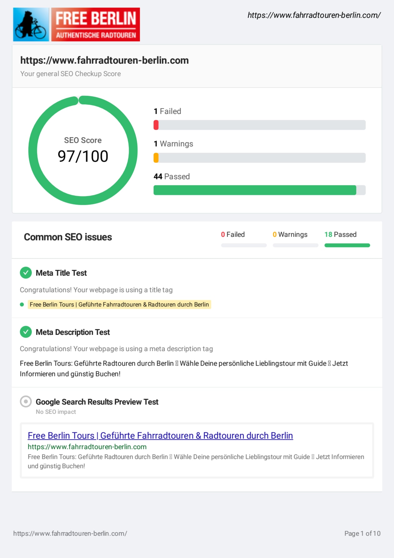 Land on Google 1st page and fix WordPress SEO issues