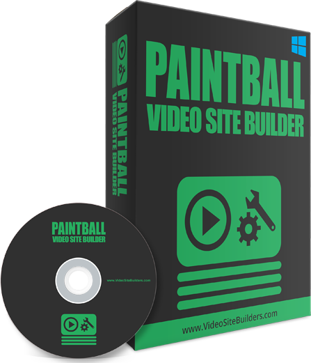 PAINTBALL VIDEO SITE BUILDER SOFTWARE HELP TO INSTANTLY CREATE OWN MONEYMAKING VIDEO SITE