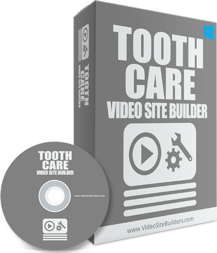 TOOTH CARE VIDEO SITE BUILDER SOFTWARE HELP TO INSTAN...