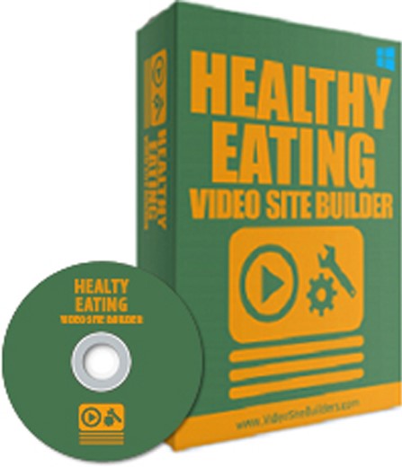 HEALTHY EATING VIDEO SITE BUILDER HELP INSTANTLY CREA...
