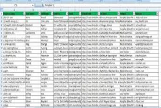 I will do b2b lead generation and targeted LinkedIn generate