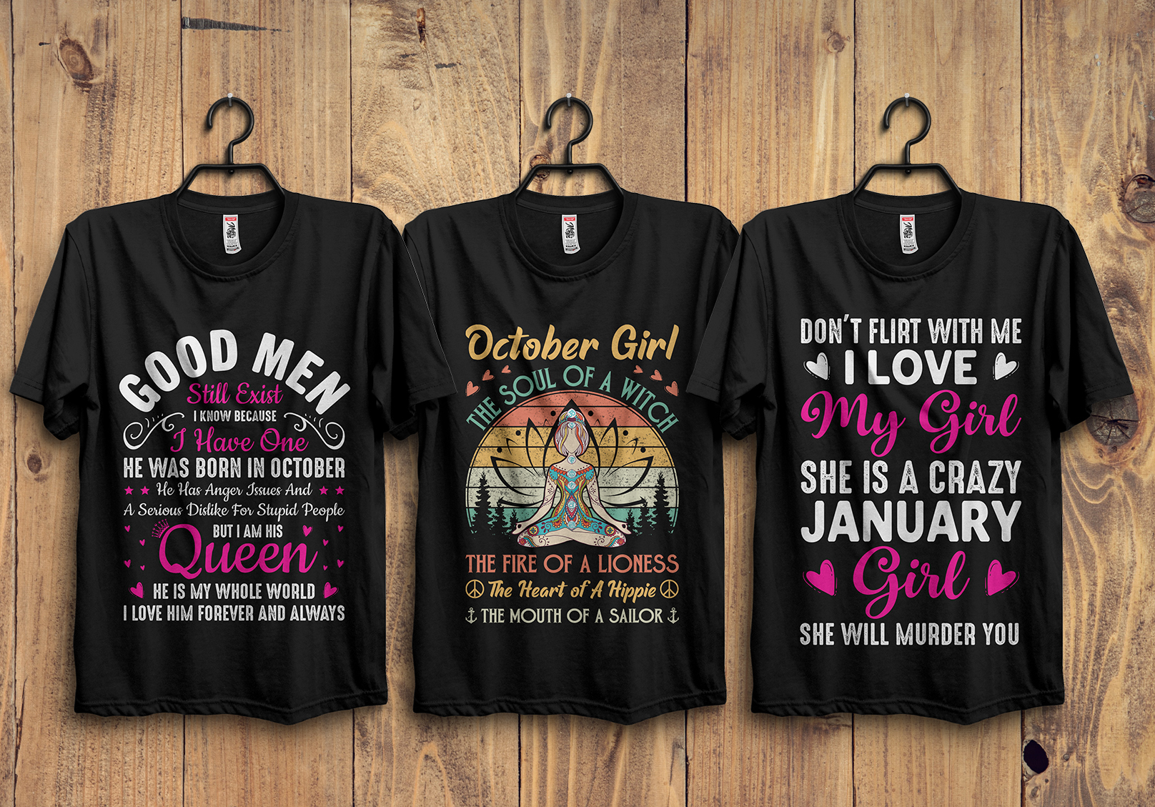 I Will Do Typography T-Shirt Design in 24 hour