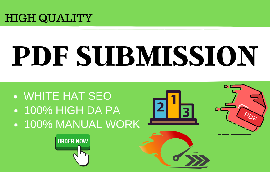 Build 50 high Quality PDF Submission