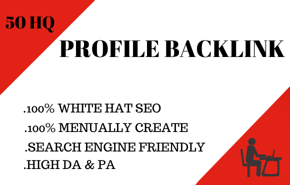 I will Build 50 high Quality profile backlink