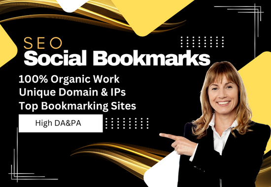 I will create 31 high quality social bookmarks seo backlinks 