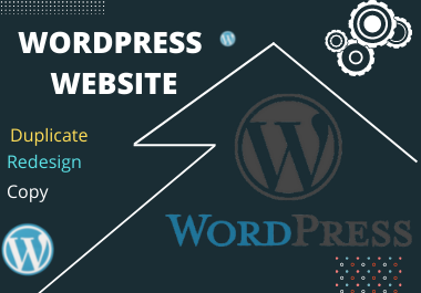 I Can Copy, Redesign or Duplicate Wordpress Website landing page or Blog For You